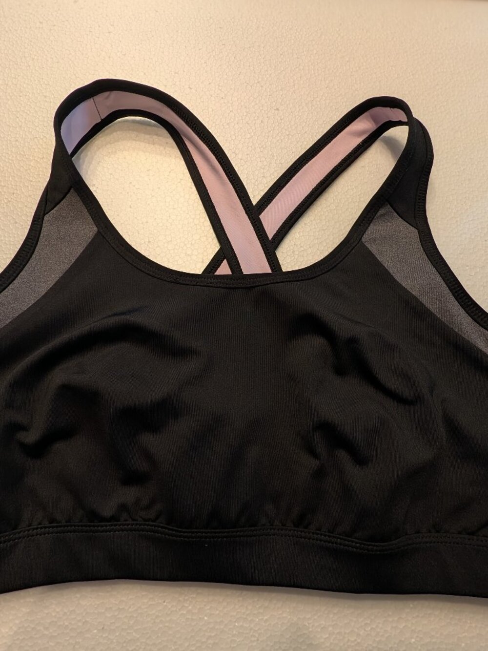 Women's Black Sports Bra - Sz XL